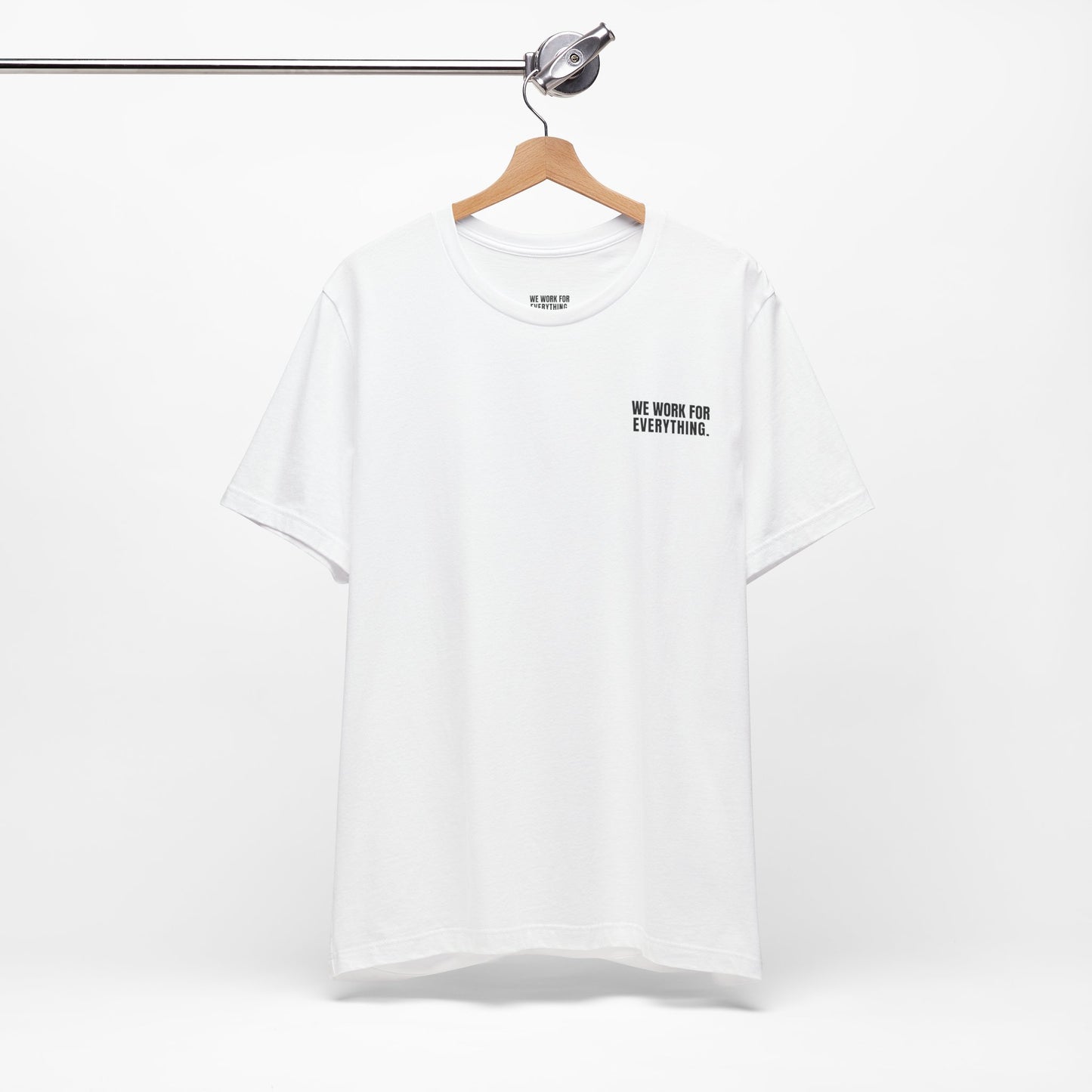 Earned Not Given Tee White/Blk
